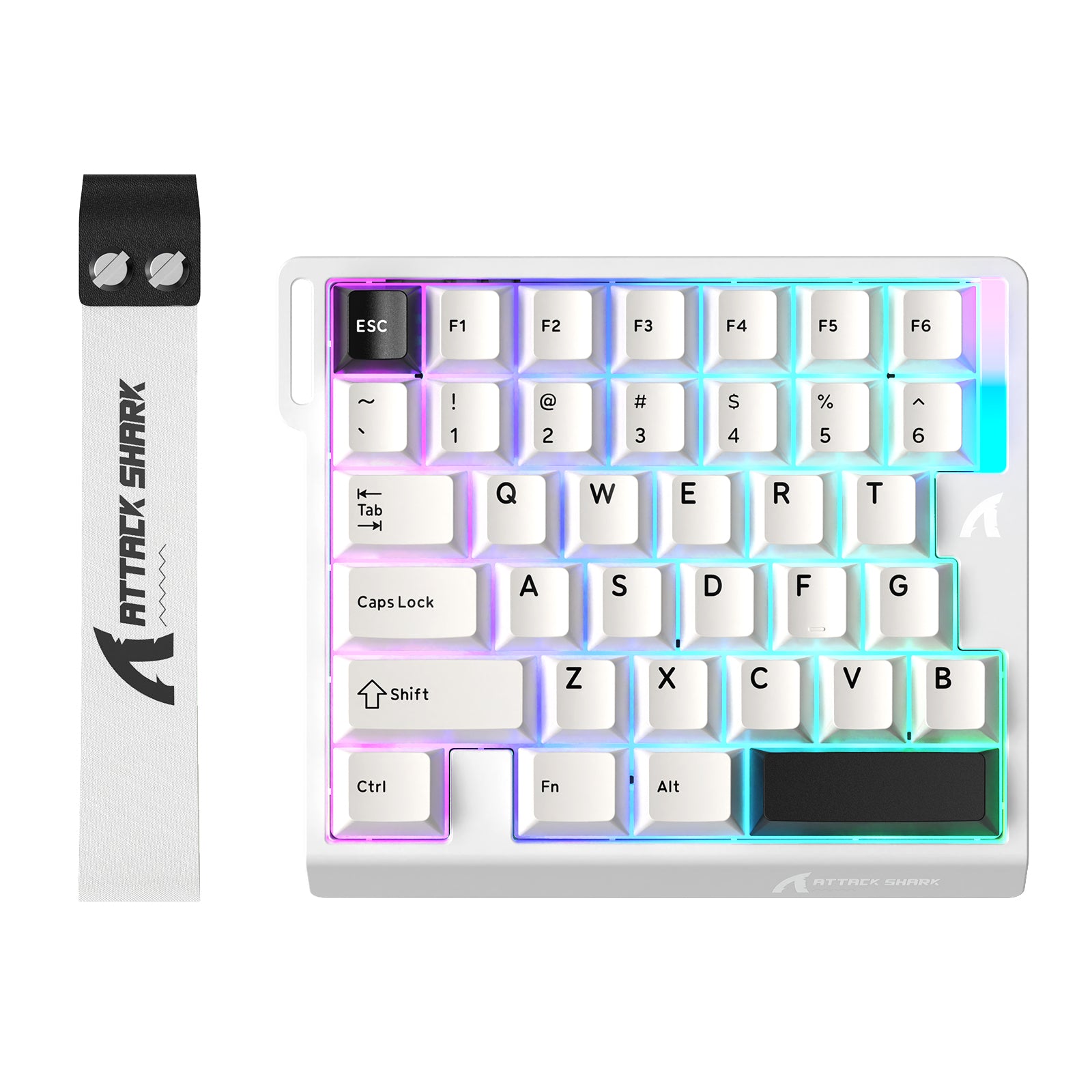 Teclado com Interruptor Magnético de Uma Mão ATTACK SHARK M36 HE