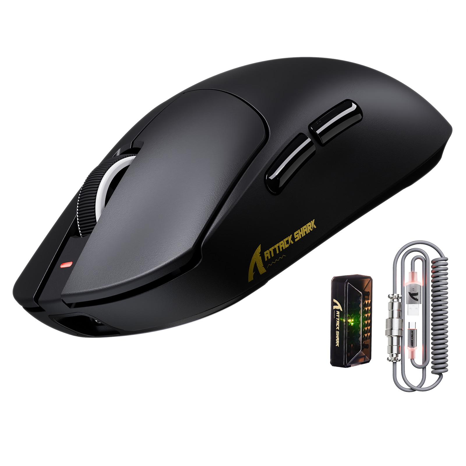 Mouse Gamer Sem Fio ATTACK SHARK X8 Ultra 8KHz Com Cabo C06 Ultra
