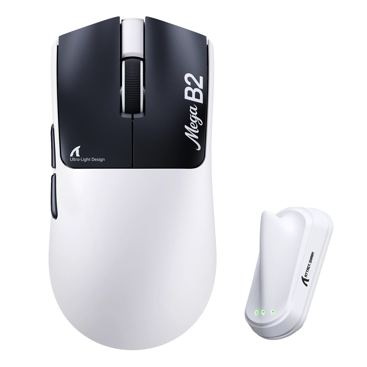 ATTACK SHARK MEGA B2 TMR Mouse Gamer Magnético Sem Fio