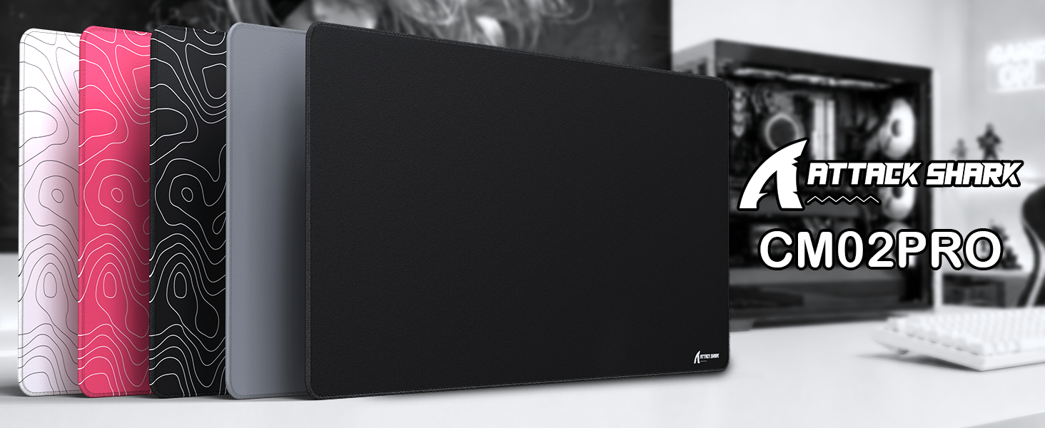 Mousepad Gamer eSport ATTACK SHARK CM02PRO (900x400x4 MM)