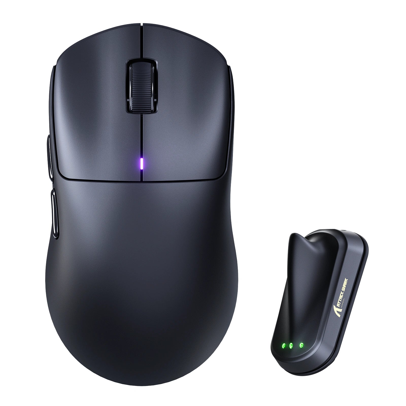 ATTACK SHARK F1 AIR 39g sem fio, mouse gamer com PAW3955MAX