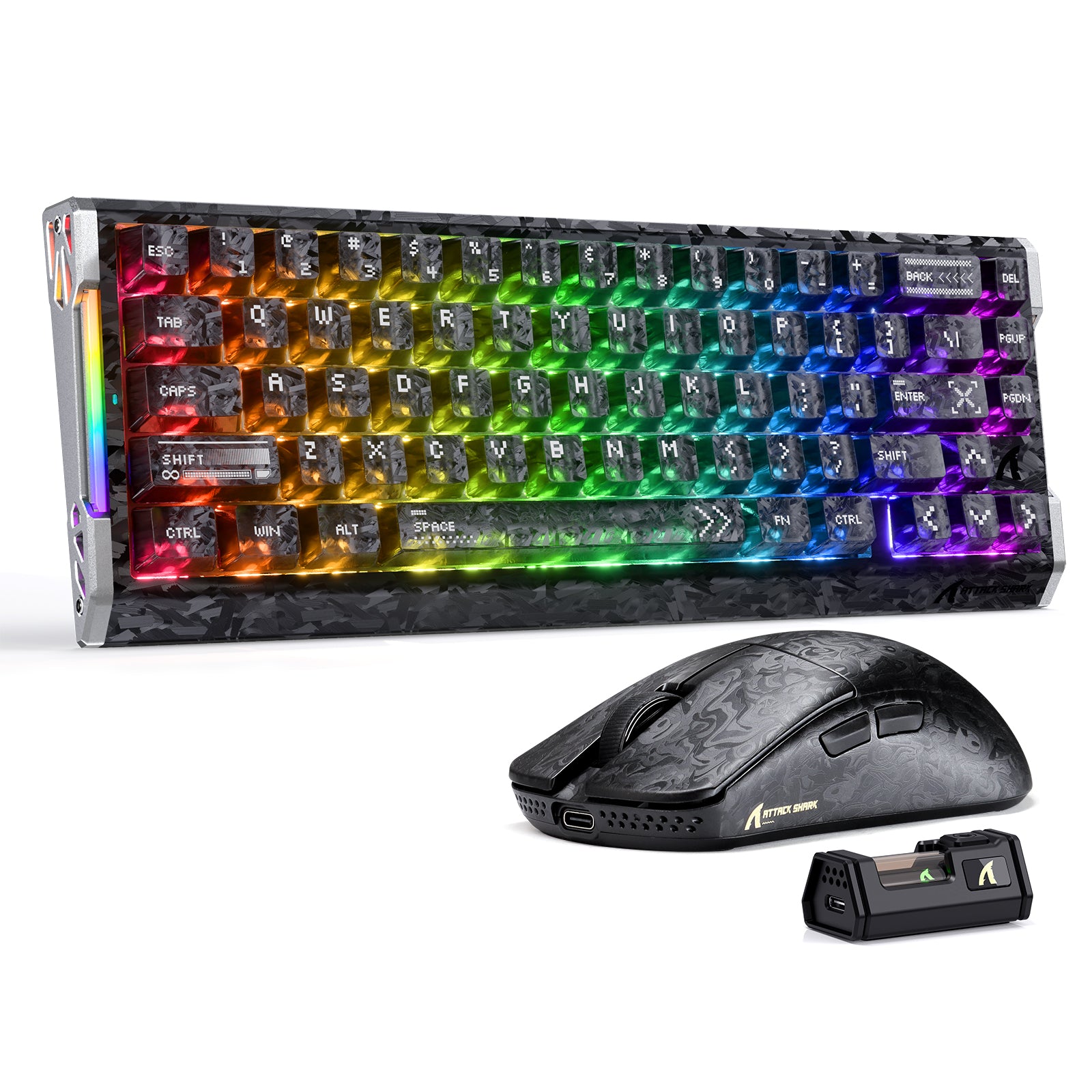 R68 HE e R11 ULTRA em fibra de carbono | 60% HE + mouse de 8000 Hz