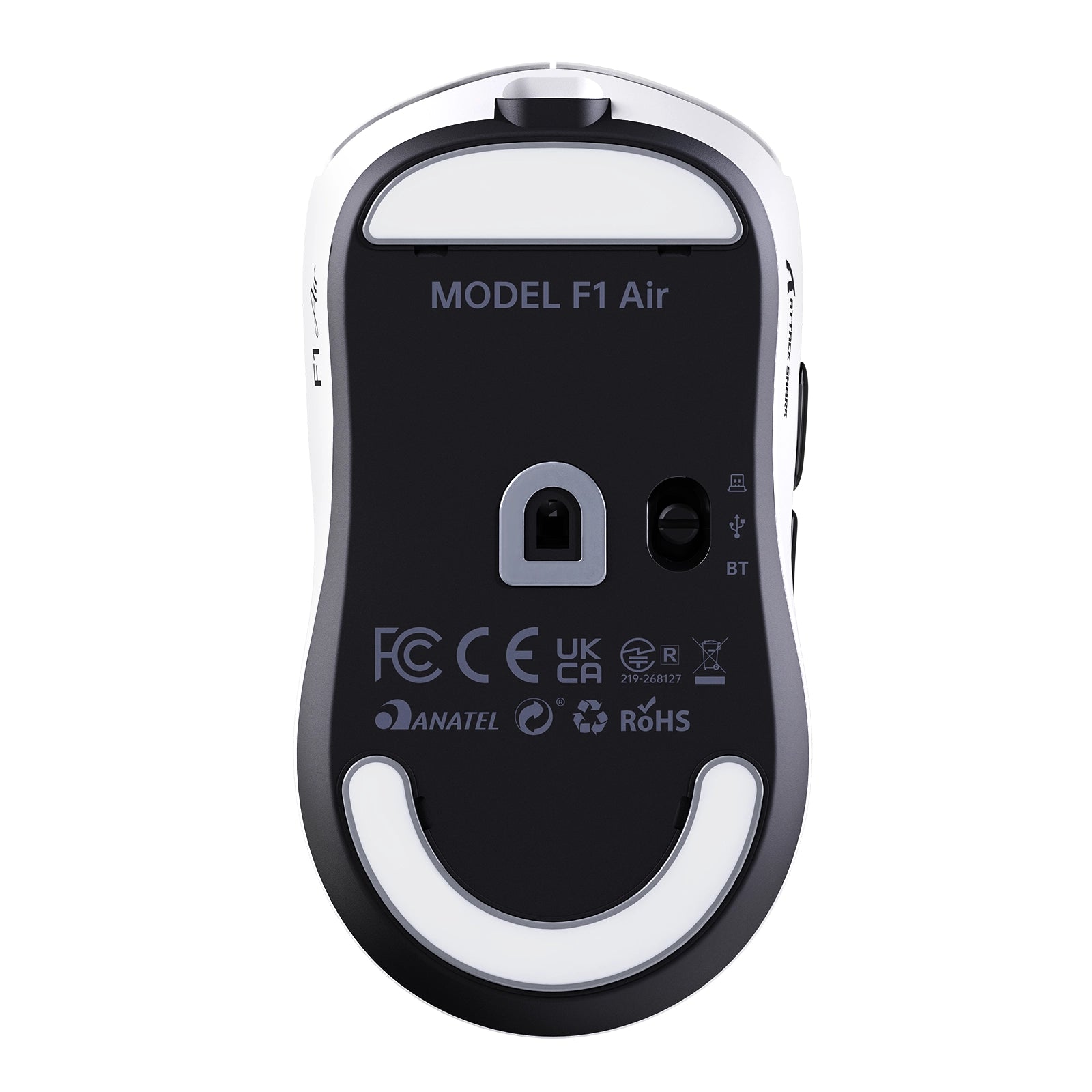 ATTACK SHARK F1 AIR 39g sem fio, mouse gamer com PAW3955MAX
