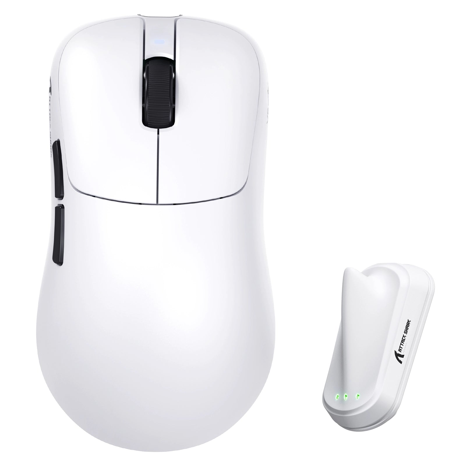 ATTACK SHARK V2 AIR PAW3955MAX Mouse Gamer Sem Fio Ergonômico