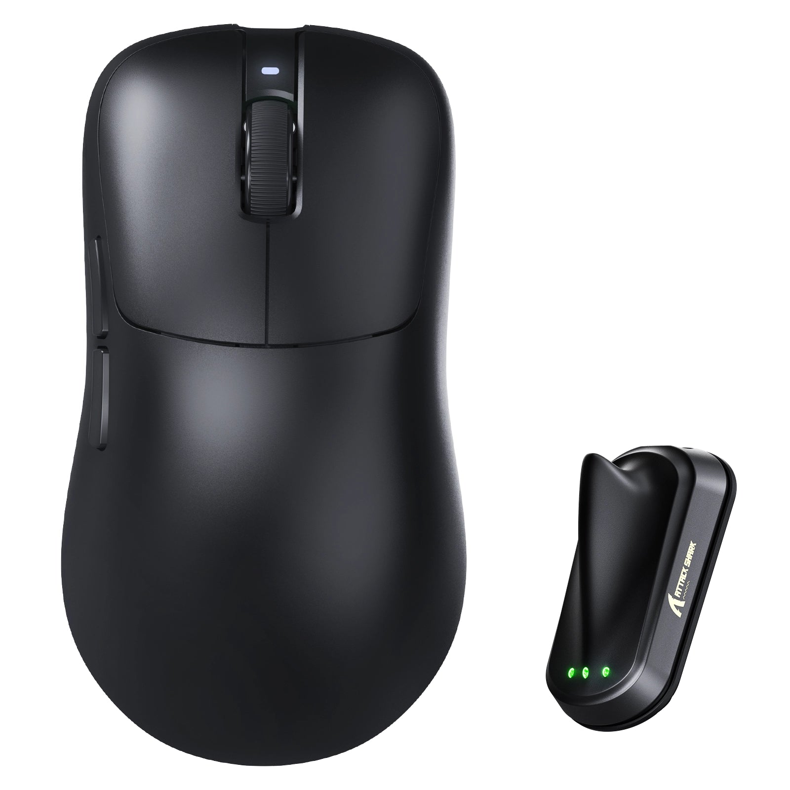 ATTACK SHARK V2 AIR PAW3955MAX Mouse Gamer Sem Fio Ergonômico