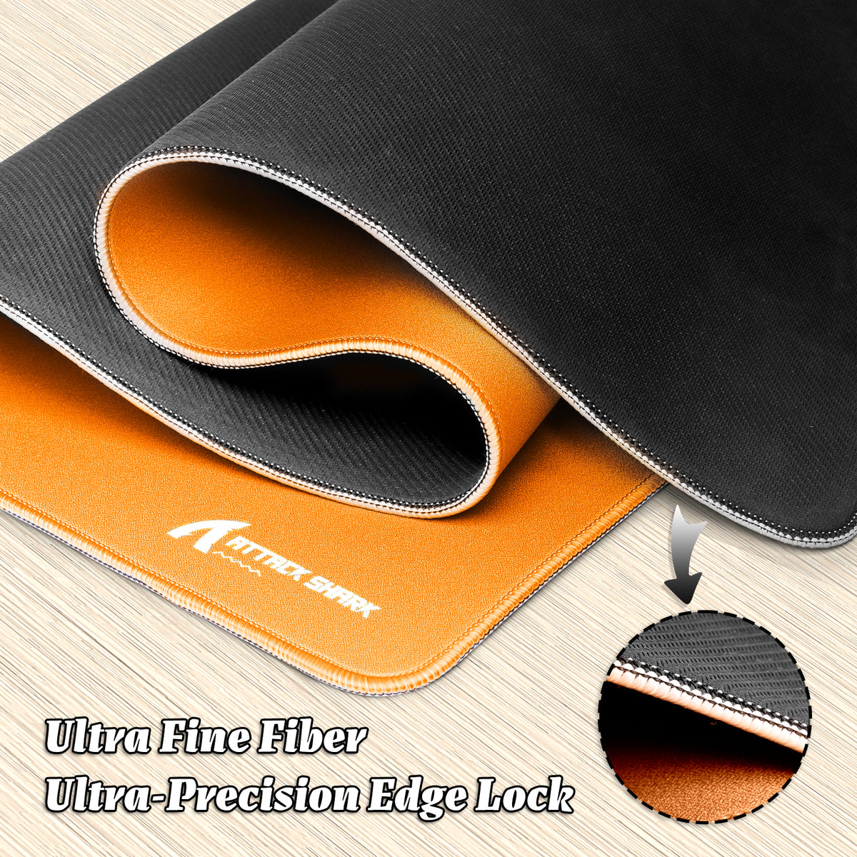 Mousepad Gamer eSport ATTACK SHARK CM02PRO (900x400x4 MM)