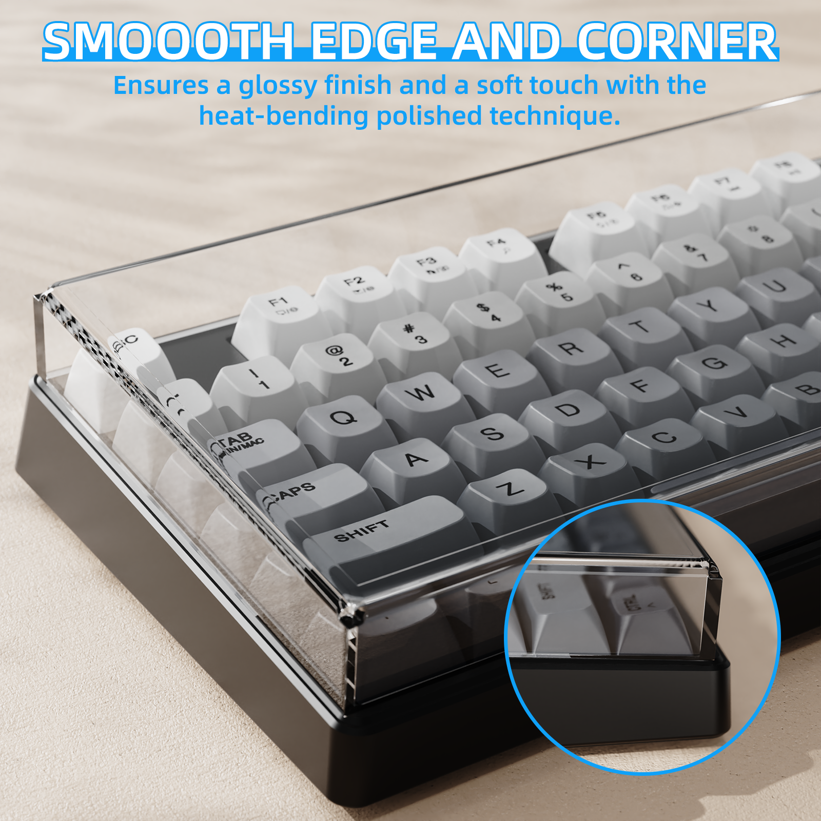 Capa Anti Poeira para Teclado ATTACK SHARK 87 Teclas