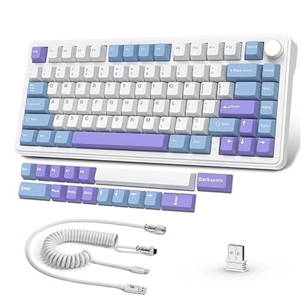 Branco Roxo (com Cabo Pro Enrolado) / Default