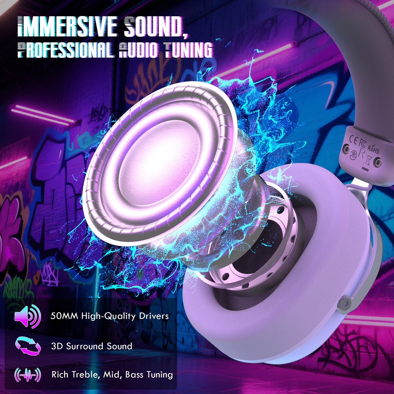 Headset Gamer Sem Fio ATTACK SHARK L30PRO