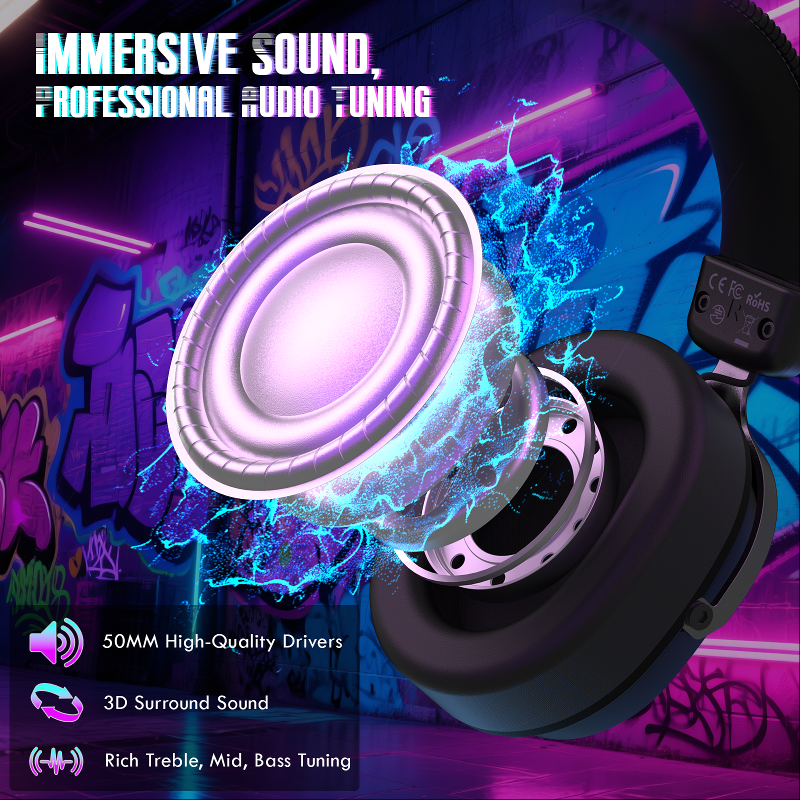 Headset Gamer Sem Fio ATTACK SHARK L30PRO