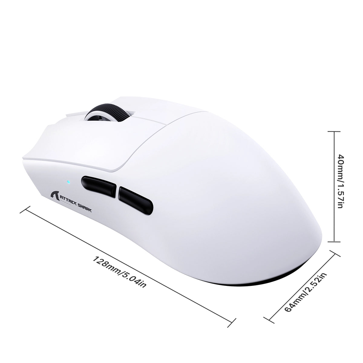 ATTACK SHARK MEGA B2 TMR Mouse Gamer Magnético Sem Fio