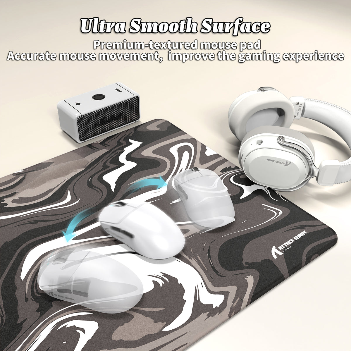Mousepad Gamer eSport ATTACK SHARK CM02PRO (900x400x4 MM)