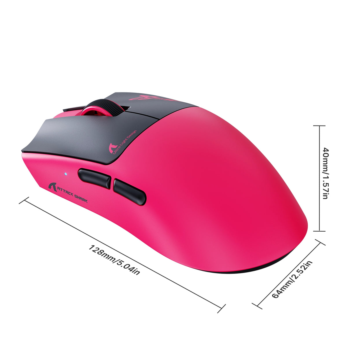 ATTACK SHARK MEGA B2 TMR Mouse Gamer Magnético Sem Fio