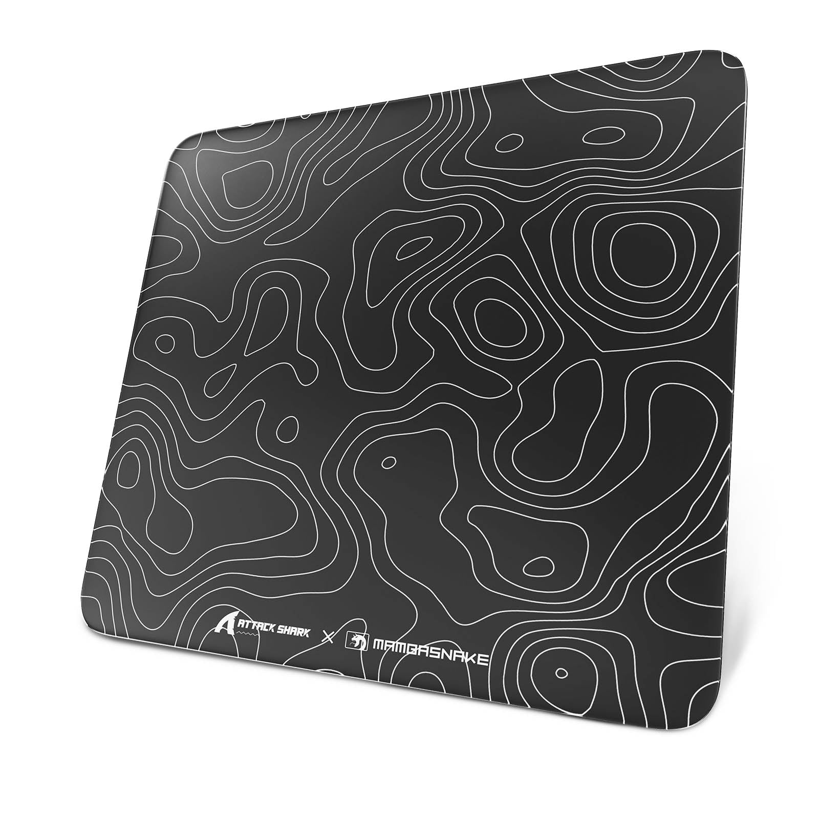 Mouse Pad Gamer ATTACK SHARK CM05 com Vidro Temperado