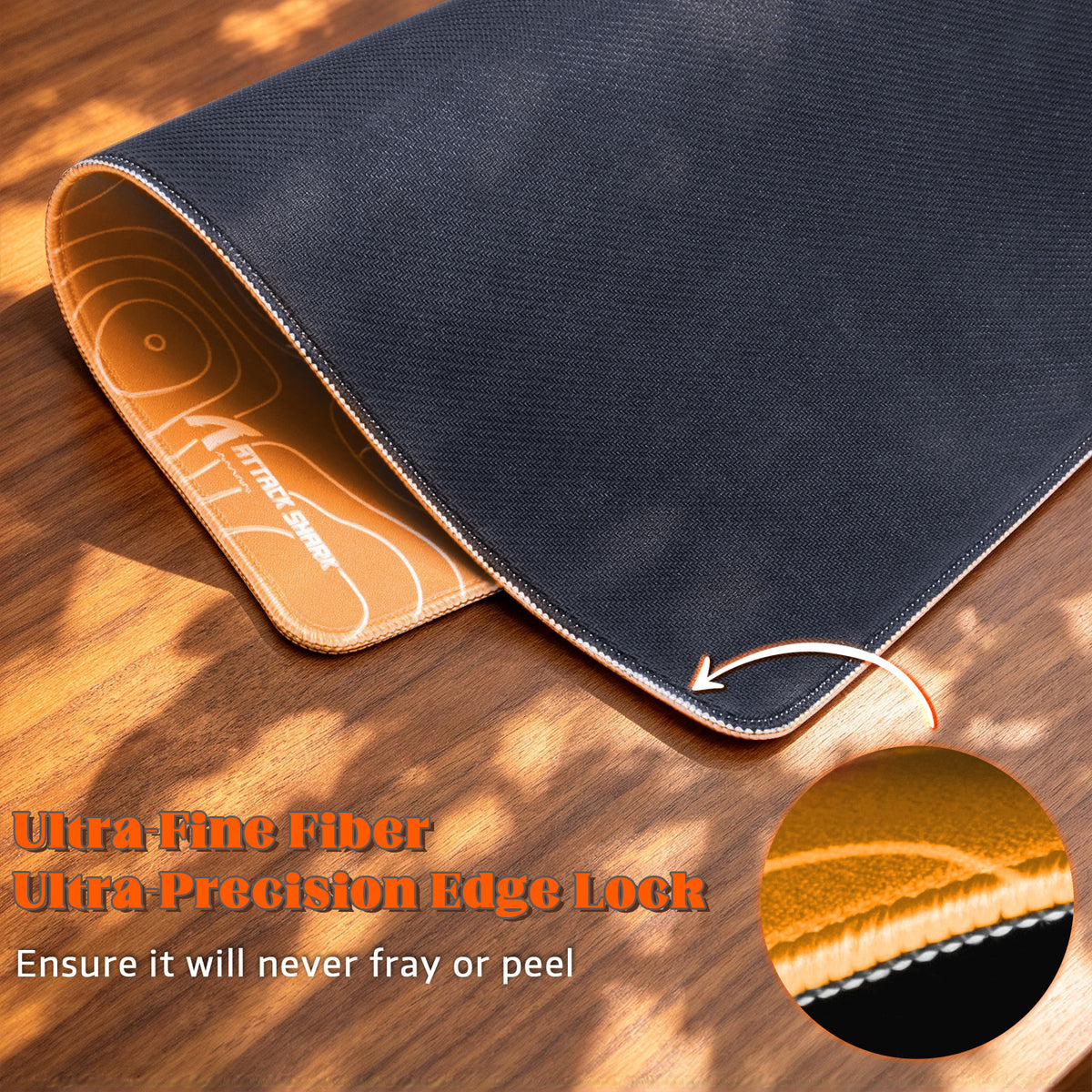 Mousepad gamer eSport ATTACK SHARK CM02SE (405x305x4 MM)