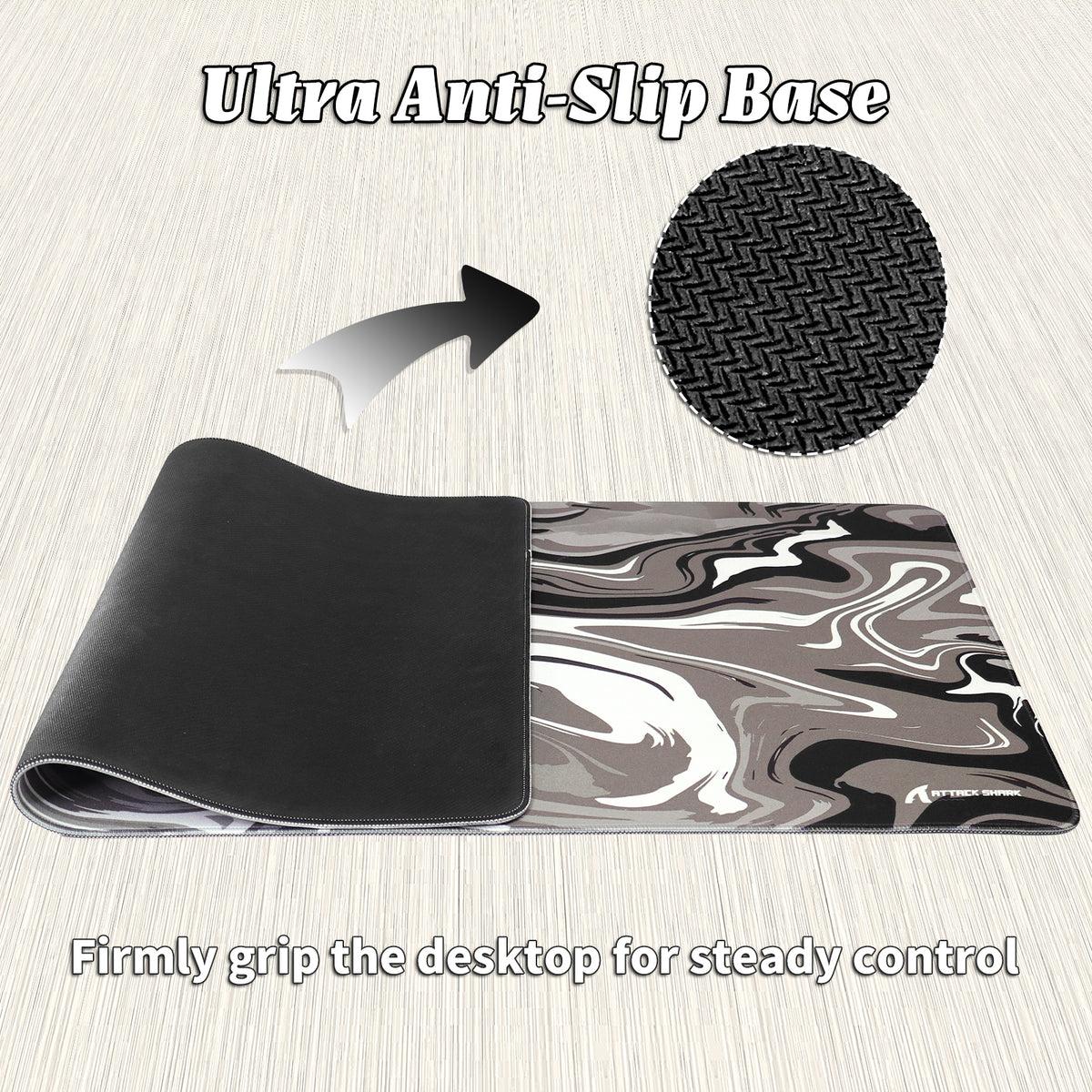 Mousepad Gamer eSport ATTACK SHARK CM02PRO (900x400x4 MM)