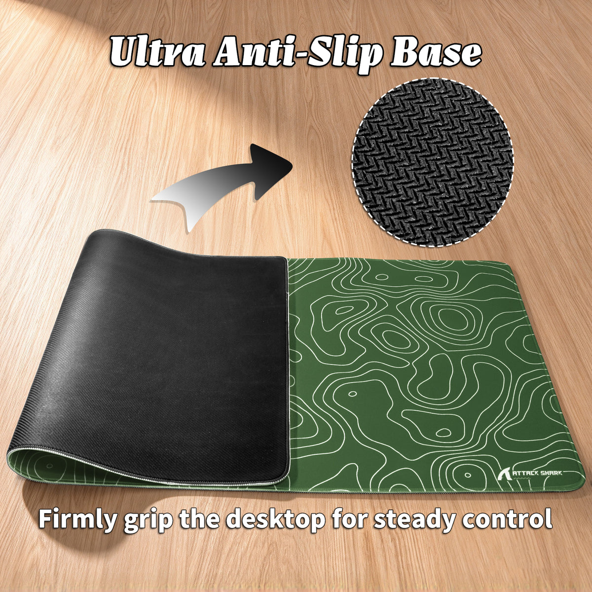 Mousepad Gamer eSport ATTACK SHARK CM02PRO (900x400x4 MM)
