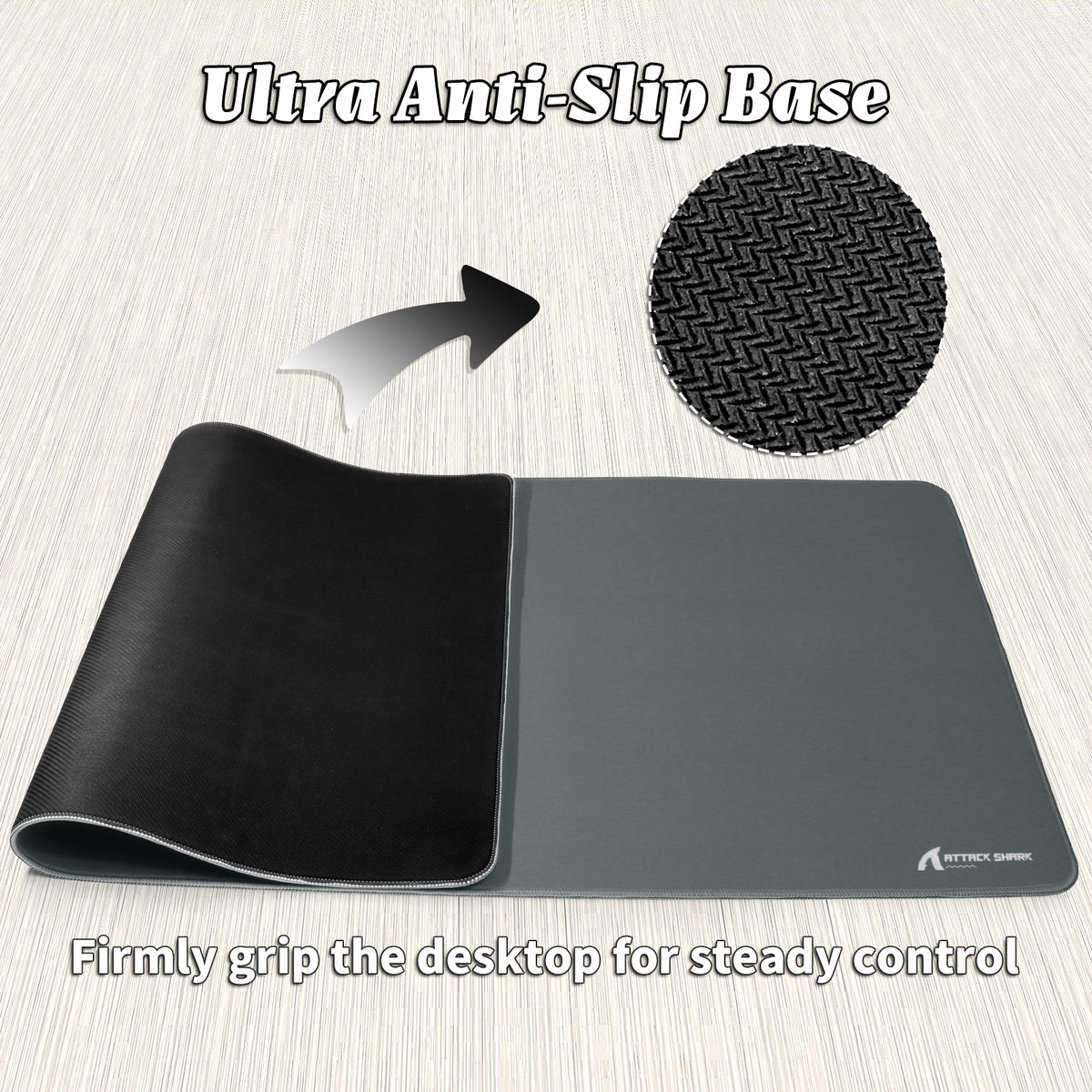 Mousepad Gamer eSport ATTACK SHARK CM02PRO (900x400x4 MM)