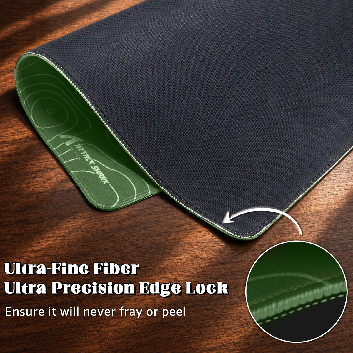 Mousepad gamer eSport ATTACK SHARK CM02SE (405x305x4 MM)