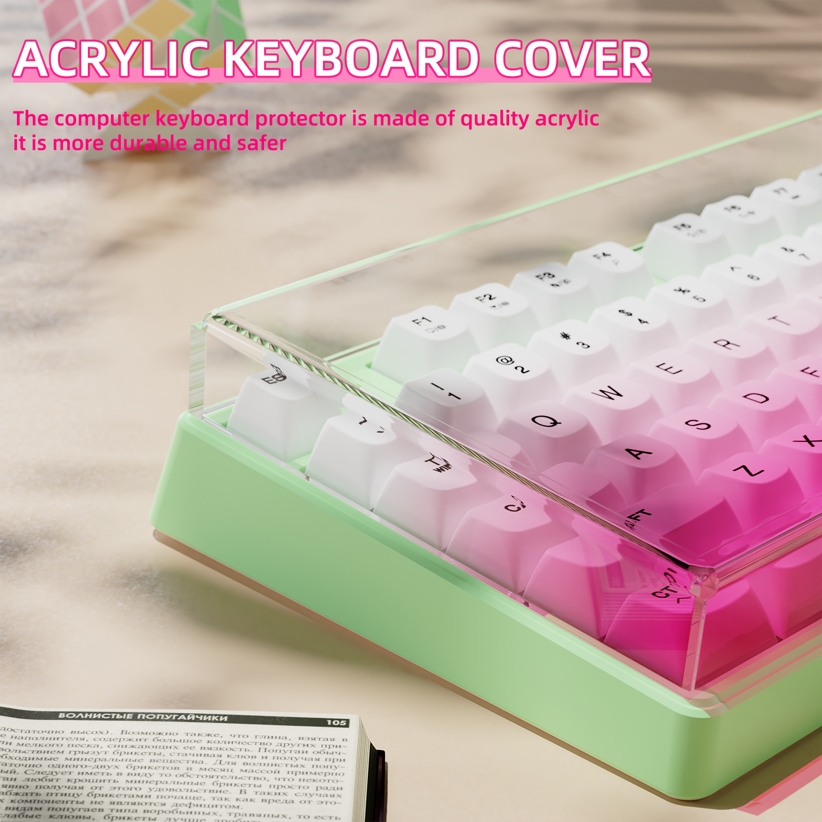 Capa Anti Poeira para Teclado ATTACK SHARK 87 Teclas