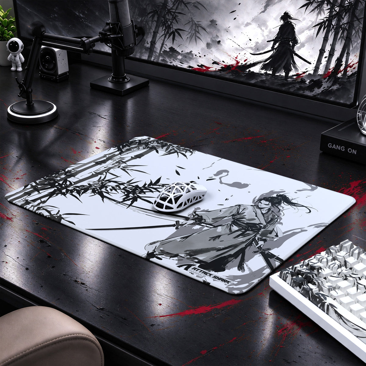 Mousepad gamer eSport ATTACK SHARK CM02SE (405x305x4 MM)