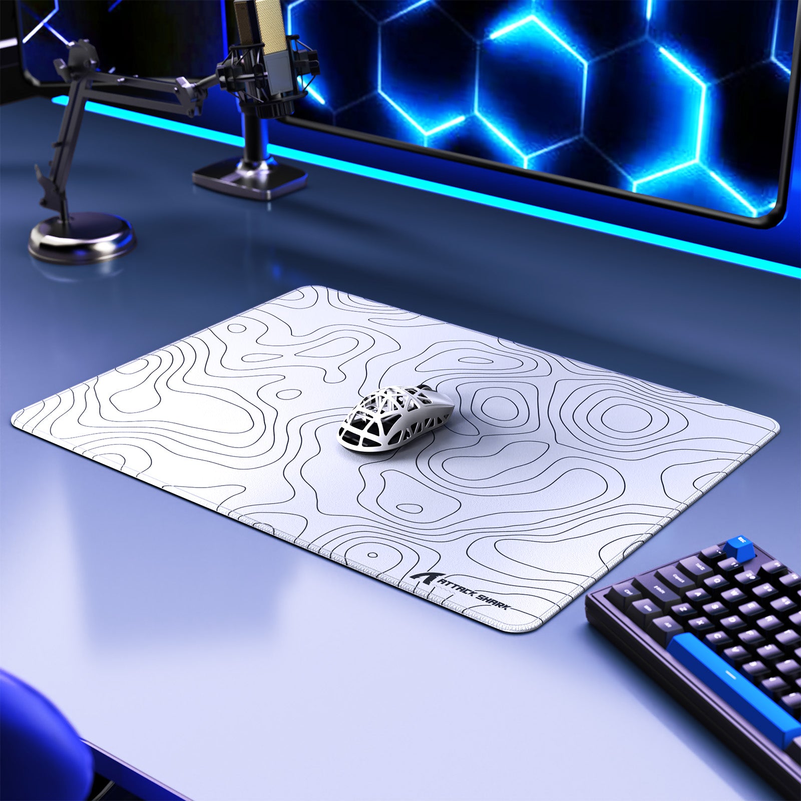 Mousepad Gamer eSport ATTACK SHARK CM02SE (410x310x4 MM)