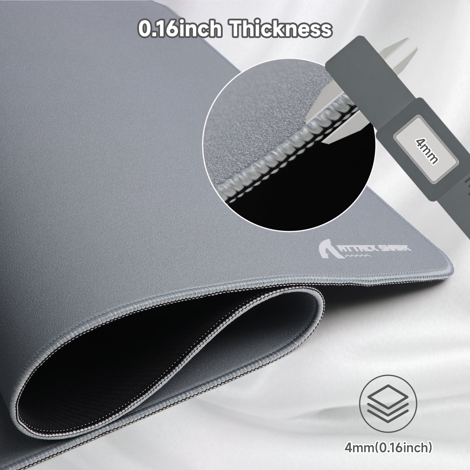 Mousepad Gamer eSport ATTACK SHARK CM02PRO (900x400x4 MM)