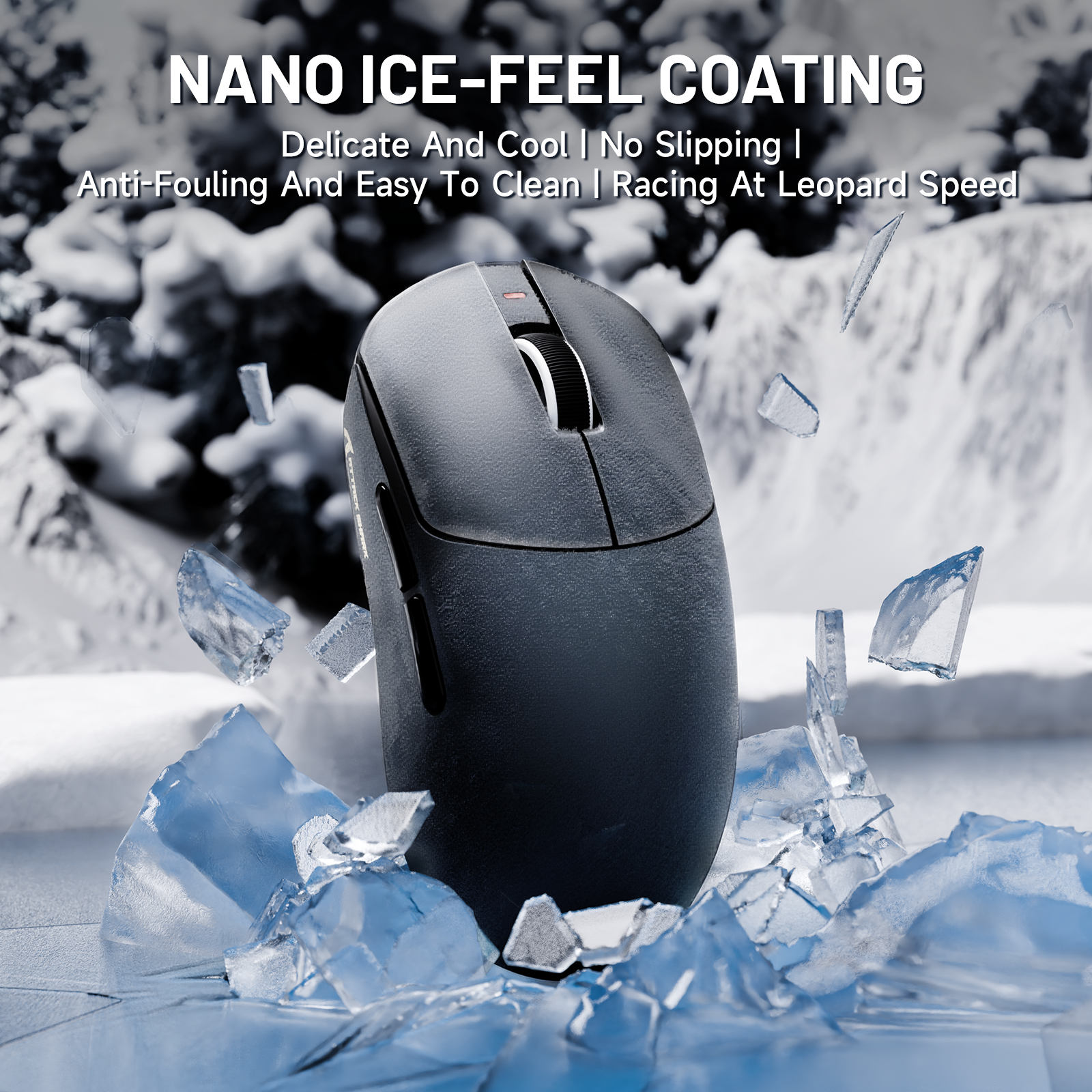 Mouse Gamer Sem Fio ATTACK SHARK X8 Ultra 8KHz Com Cabo C06 Ultra