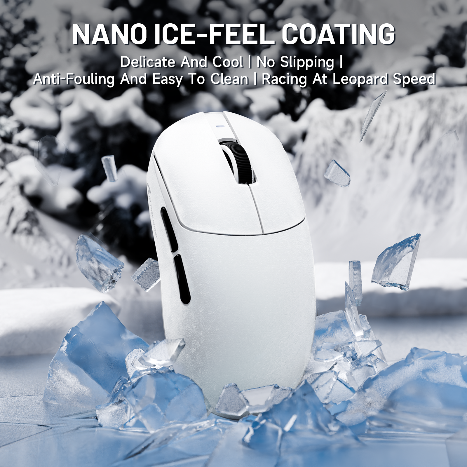 Mouse Gamer Sem Fio ATTACK SHARK X8 Ultra 8KHz Com Cabo C06 Ultra