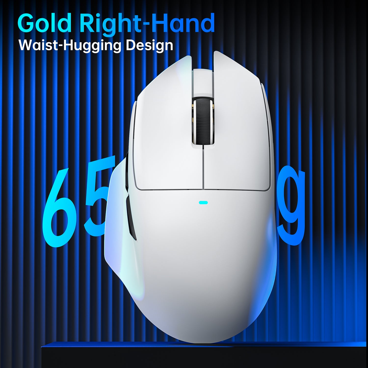 Mouse Gamer Tri-modo Ultra-Leve ATTACK SHARK V6