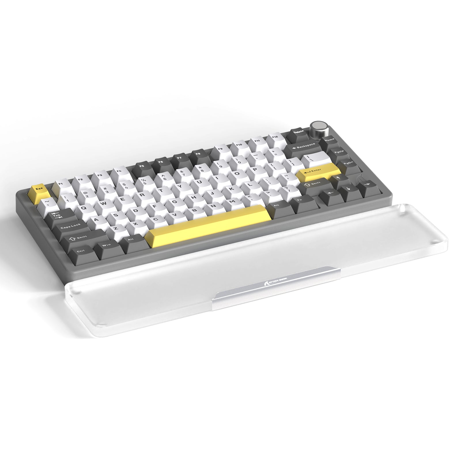 DESCANSO DE PULSO EM ACRÍLICO COM 87 TECLAS ATTACK SHARK