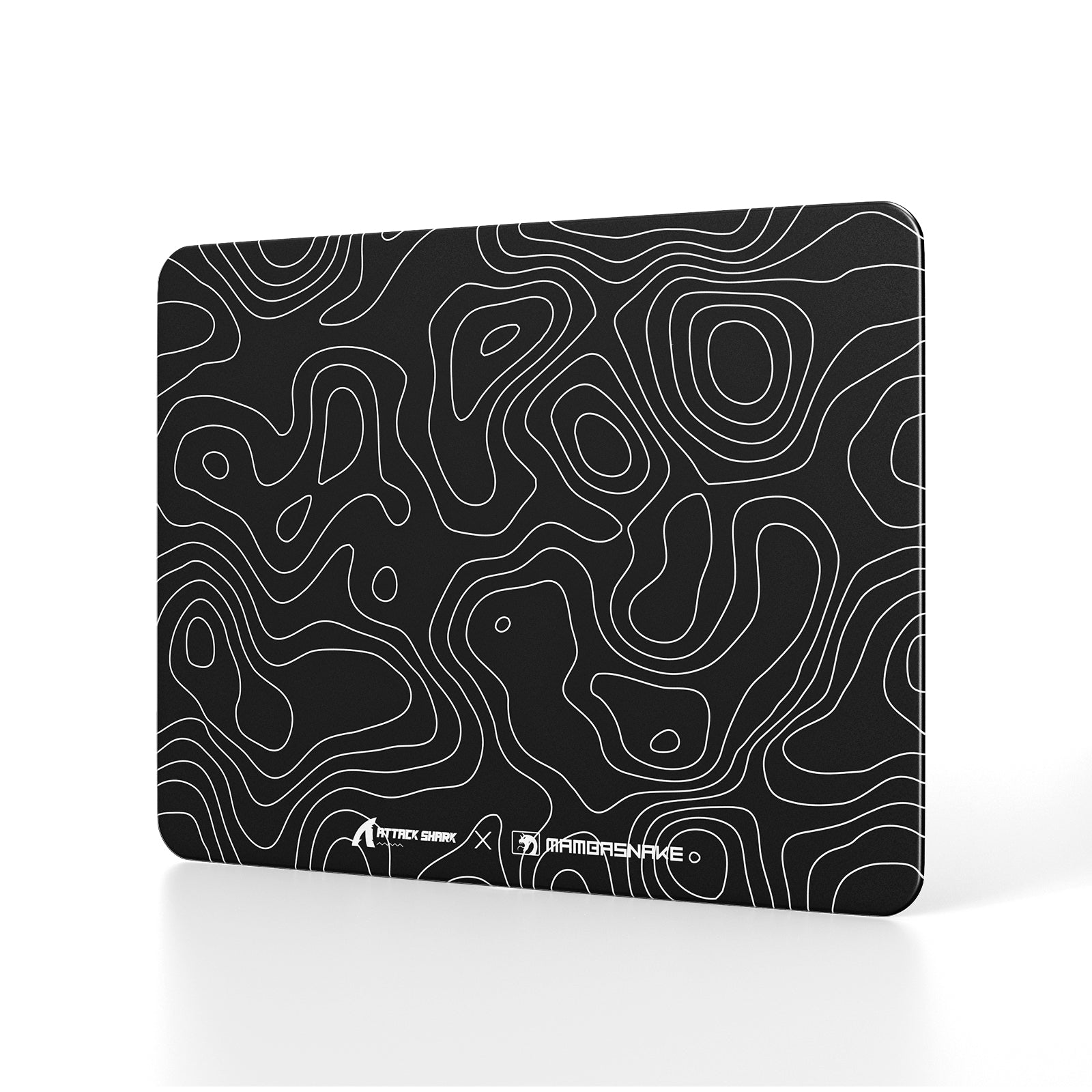 Mouse Pad Gamer ATTACK SHARK CM05 com Vidro Temperado