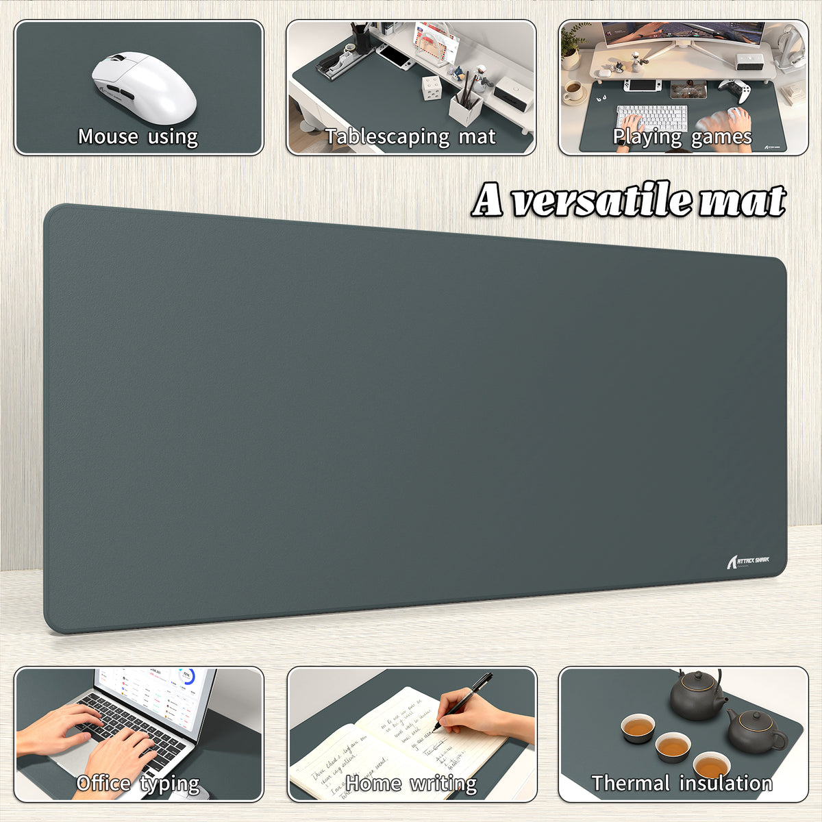Mousepad Gamer eSport ATTACK SHARK CM02PRO (900x400x4 MM)