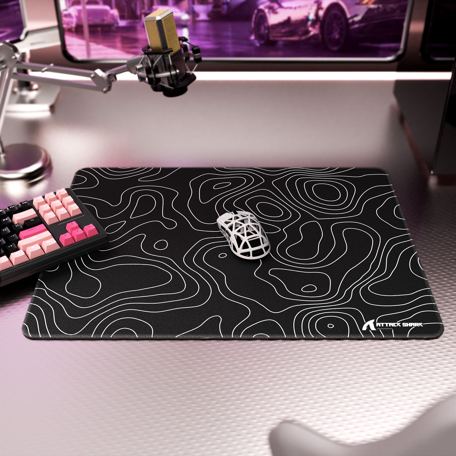 Mousepad Gamer eSport ATTACK SHARK CM02SE (410x310x4 MM)