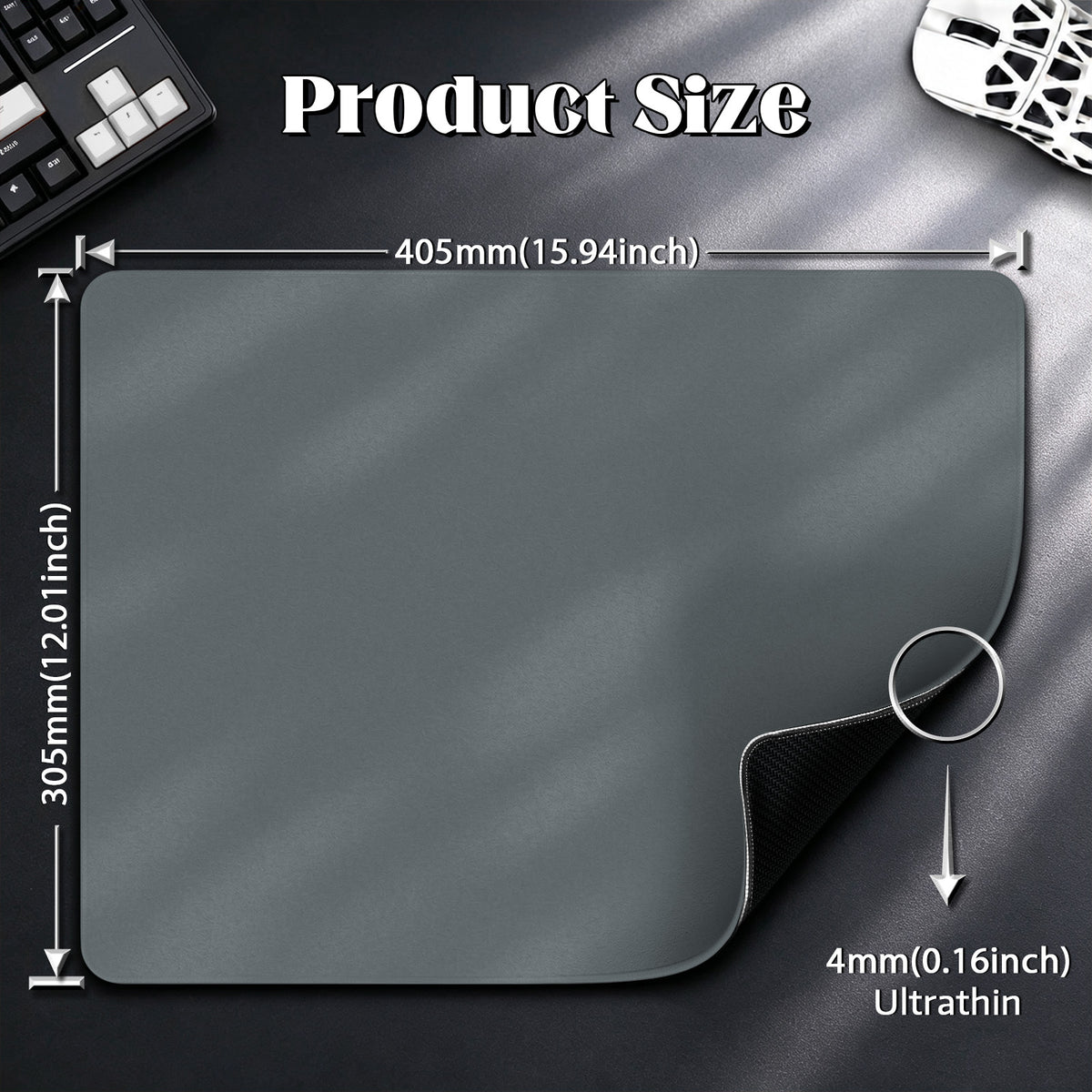 Mousepad gamer eSport ATTACK SHARK CM02SE (405x305x4 MM)