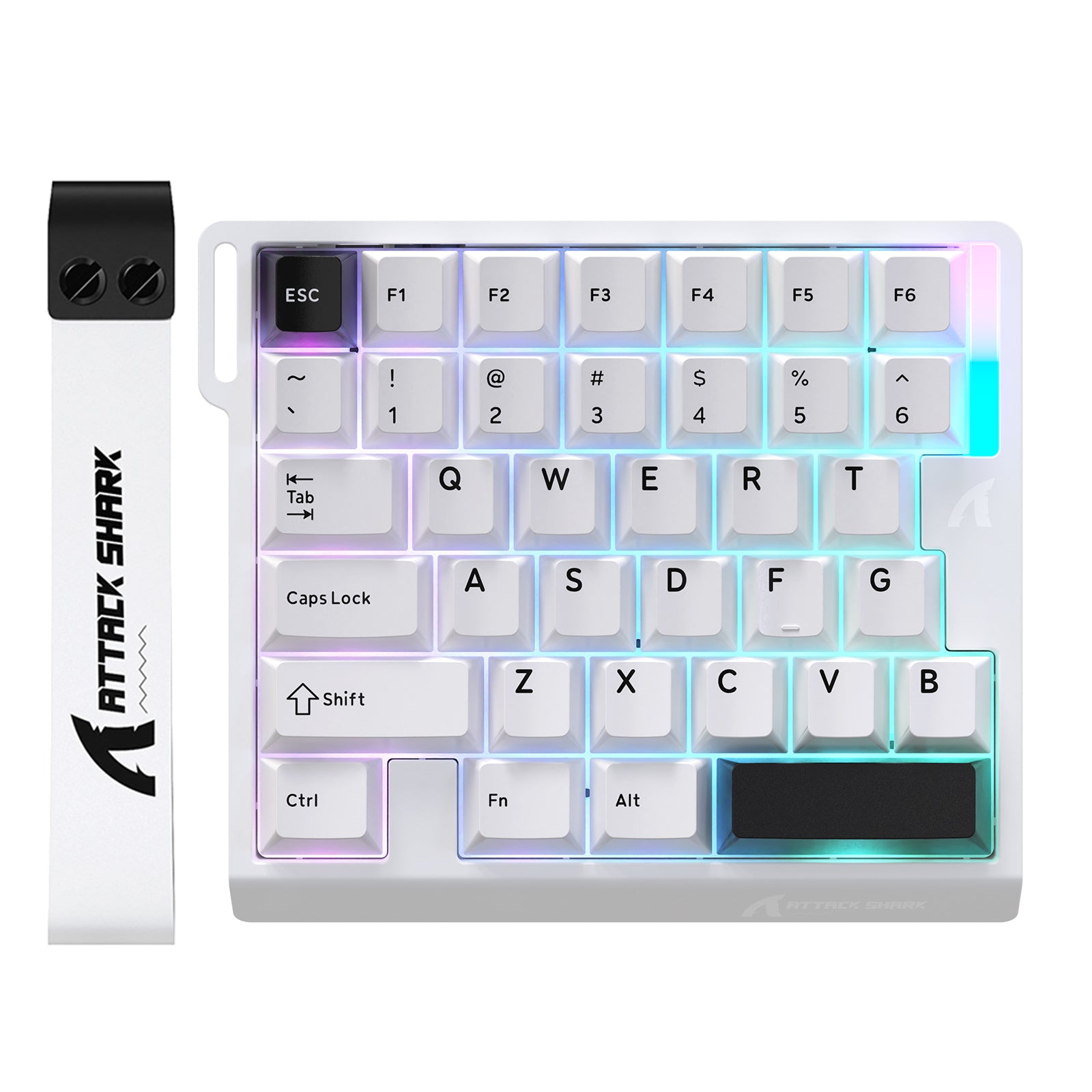 Teclado com Interruptor Magnético de Uma Mão ATTACK SHARK M36 HE