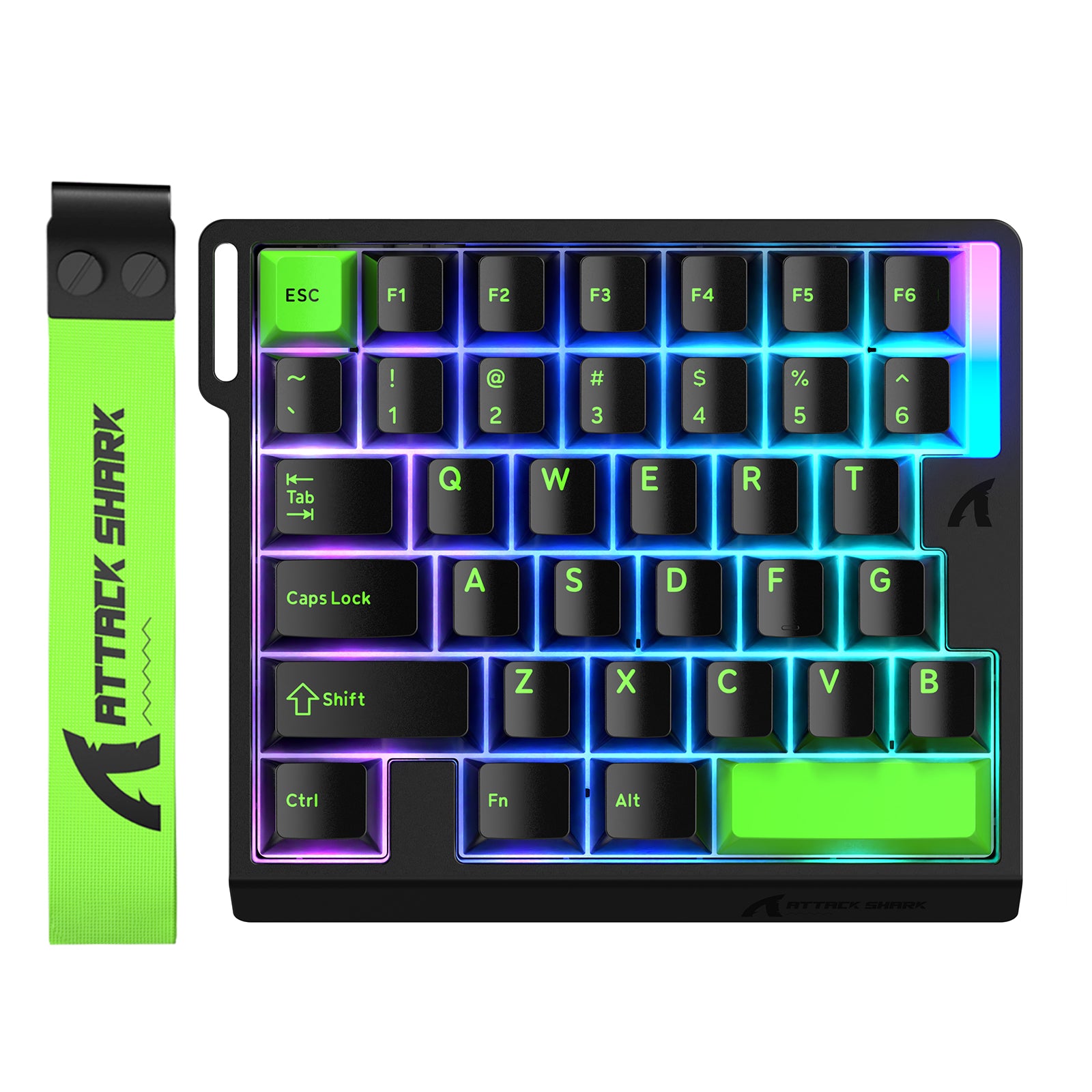 Teclado com Interruptor Magnético de Uma Mão ATTACK SHARK M36 HE