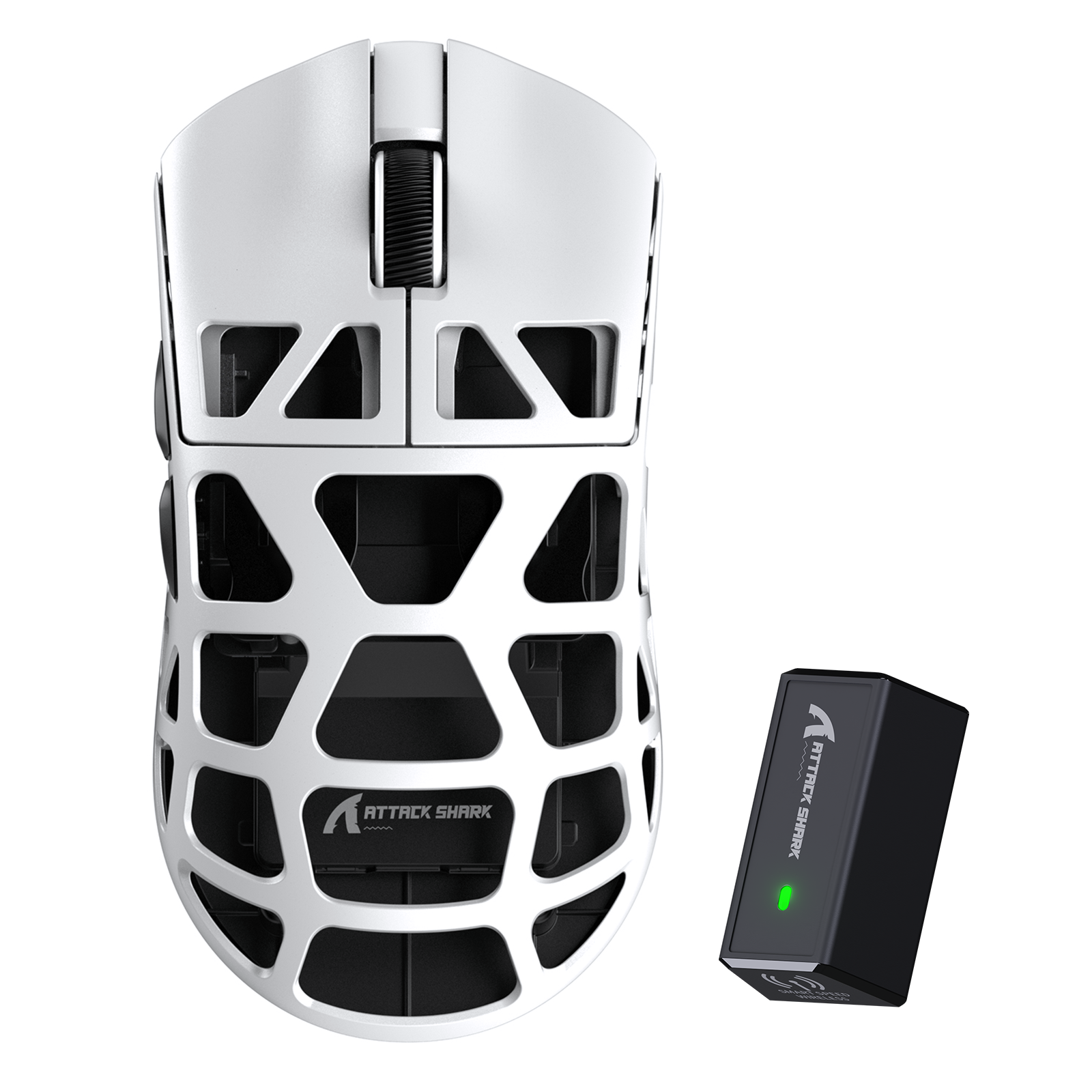 ATTACK SHARK R3 Mouse Gamer 8K de Liga de Magnésio