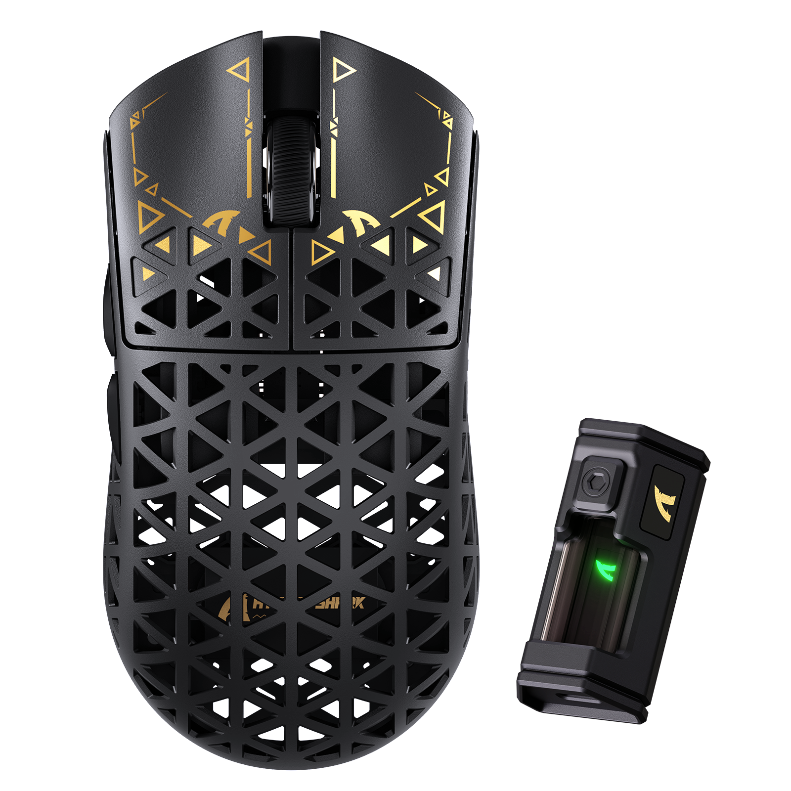 Mouse Gamer Sem Fio ATTACK SHARK R5 ULTRA Fibra de Carbono 8K PAW3950MAX
