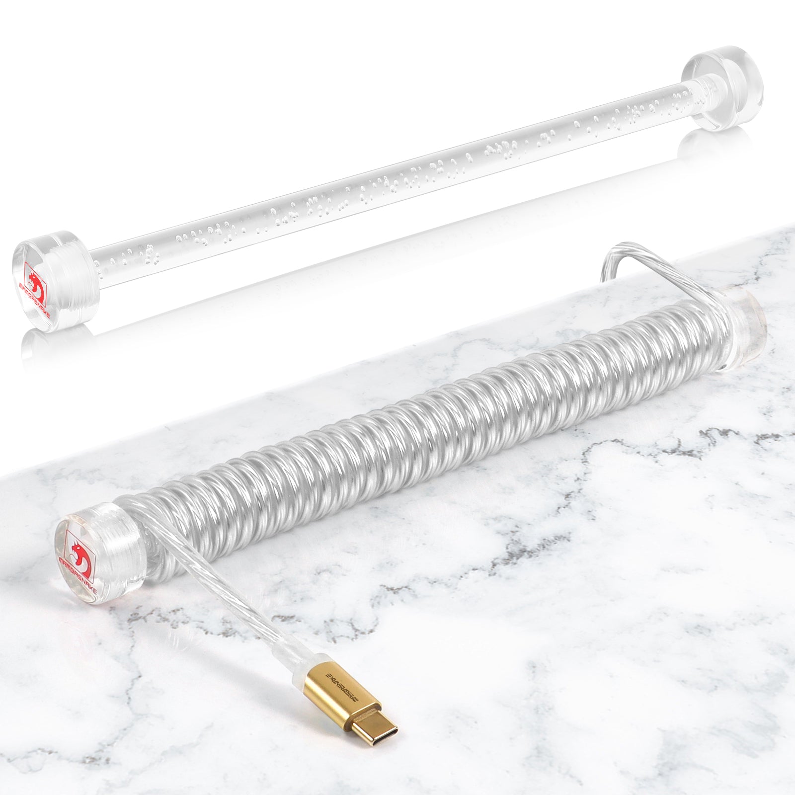 ATTACK SHARK x MAMBASNAKE RC02 Enrolador de Cabo Espiral