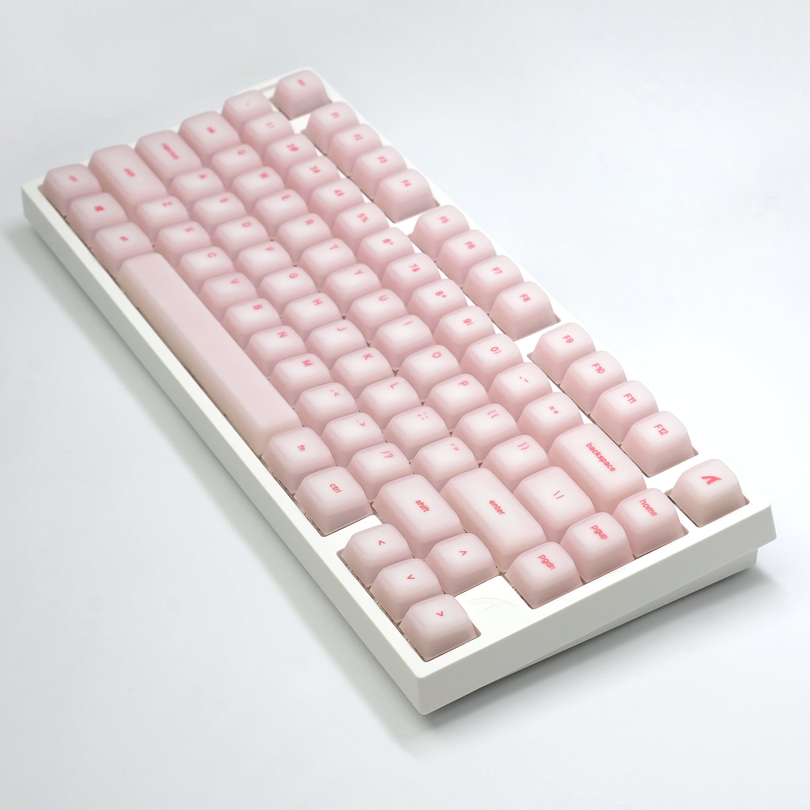 ATTACK SHARK SK01 Conjunto de 113 teclas com keycaps de silicone, perfil Cherry, ANSI, rosa