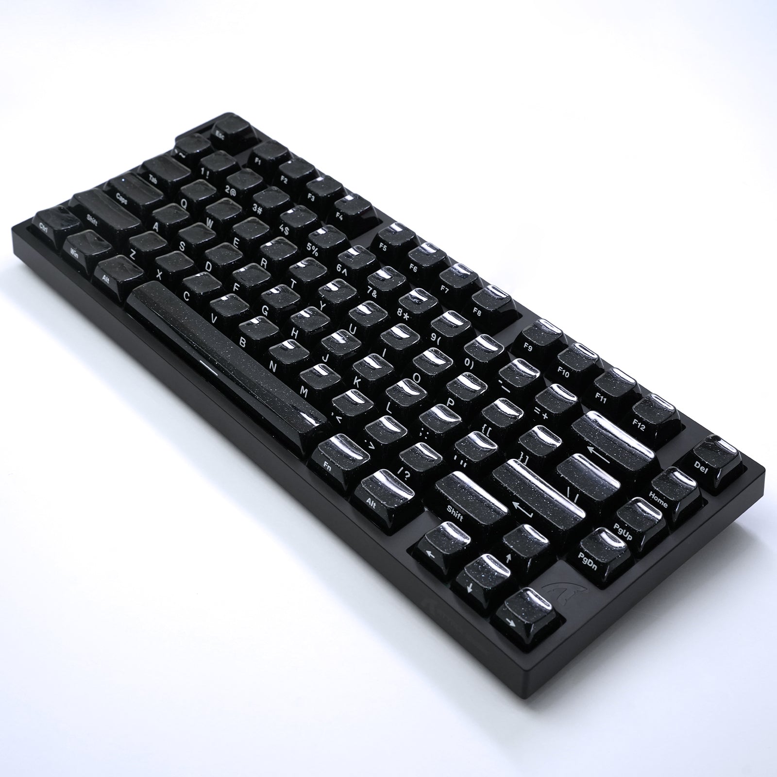 ATTACK SHARK SK03, 136 teclas, keycaps de cristal, perfil ASA, ANSI/ISO