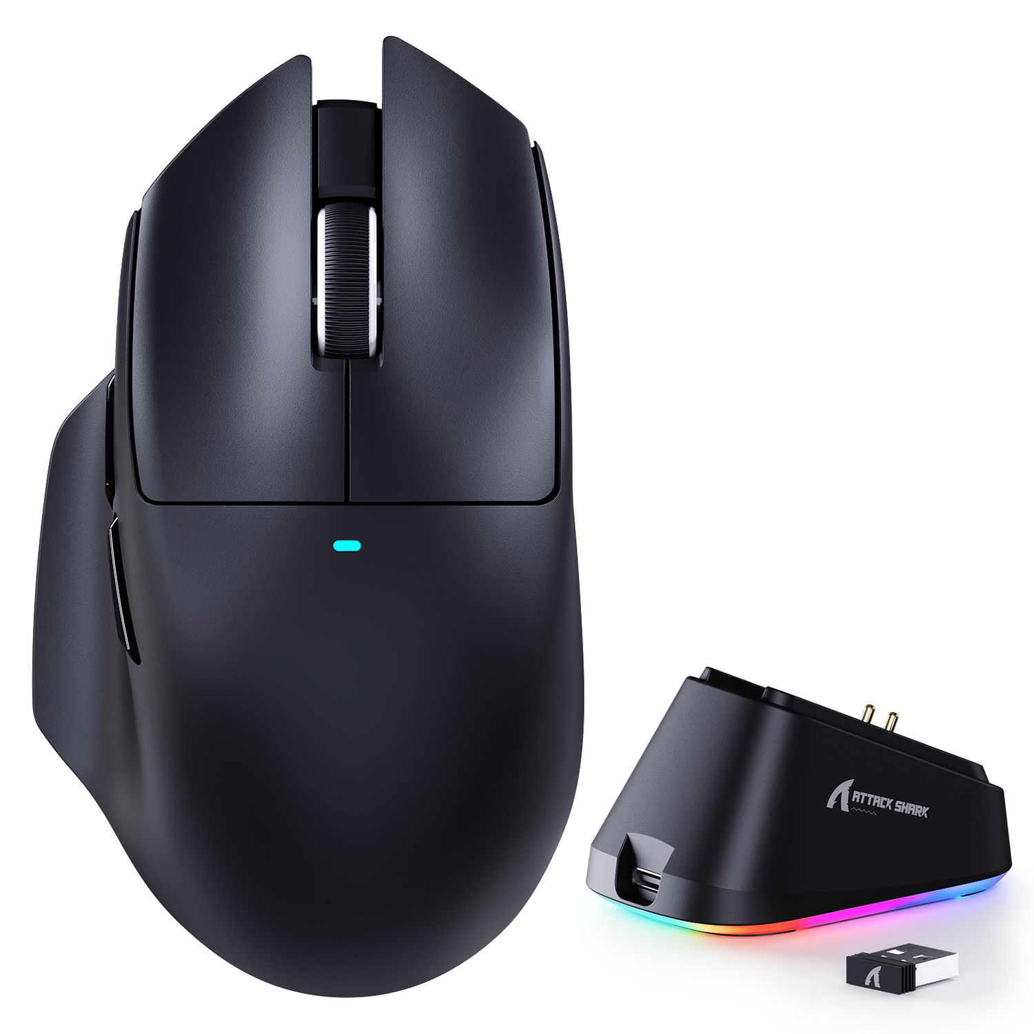 Mouse Gamer Tri-Mode Ultra-Leve ATTACK SHARK V6