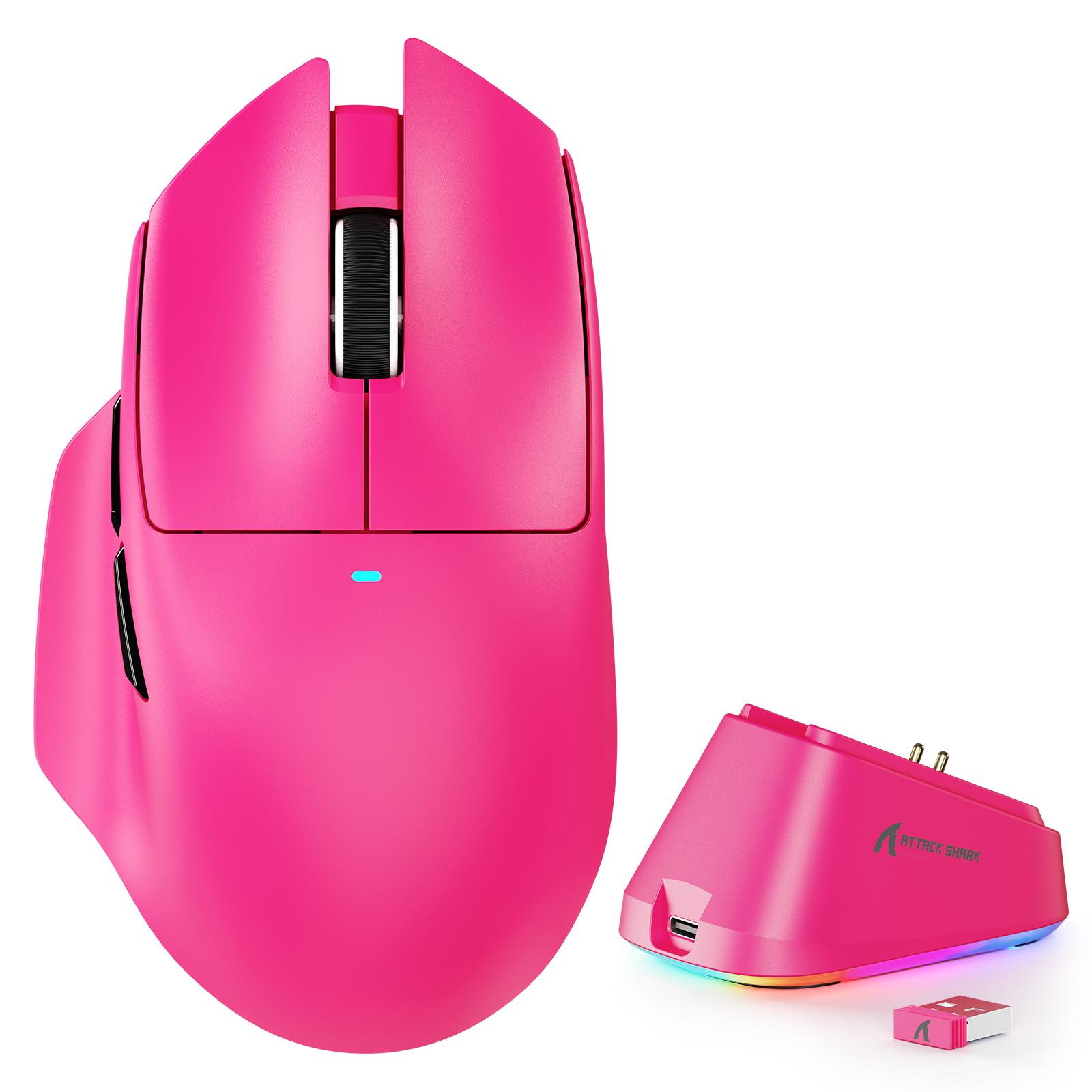 Mouse Gamer Tri-Mode Ultra-Leve ATTACK SHARK V6