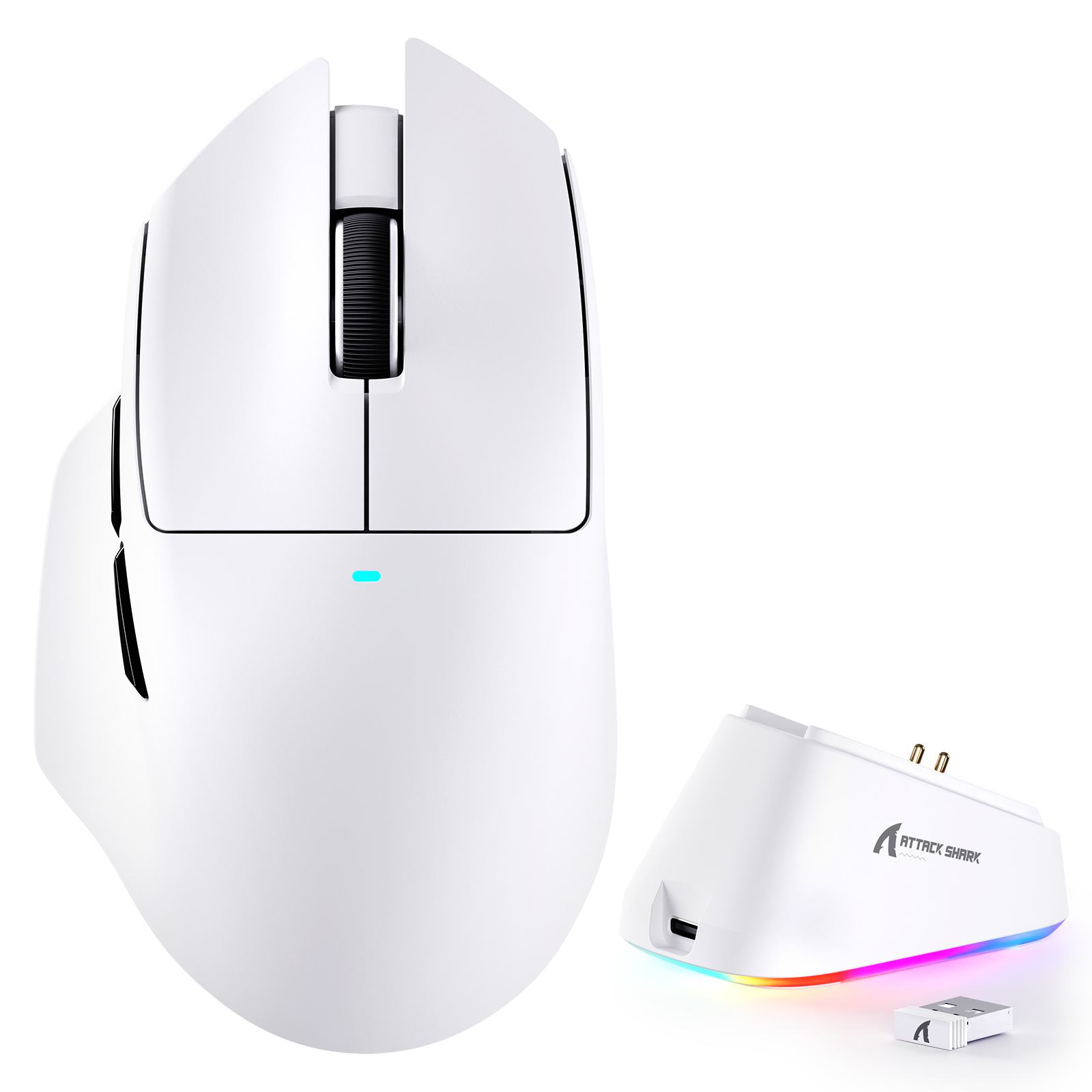 Mouse Gamer Tri-Mode Ultra-Leve ATTACK SHARK V6