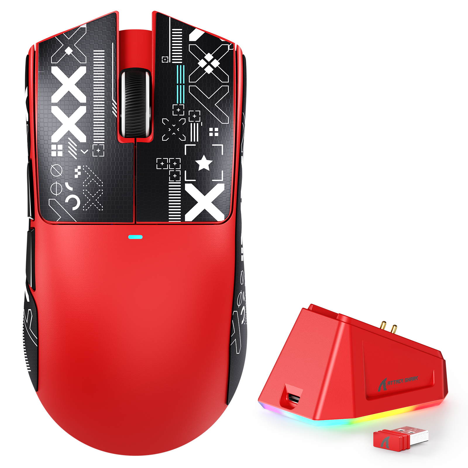 Vermelho com Fita / Padrão