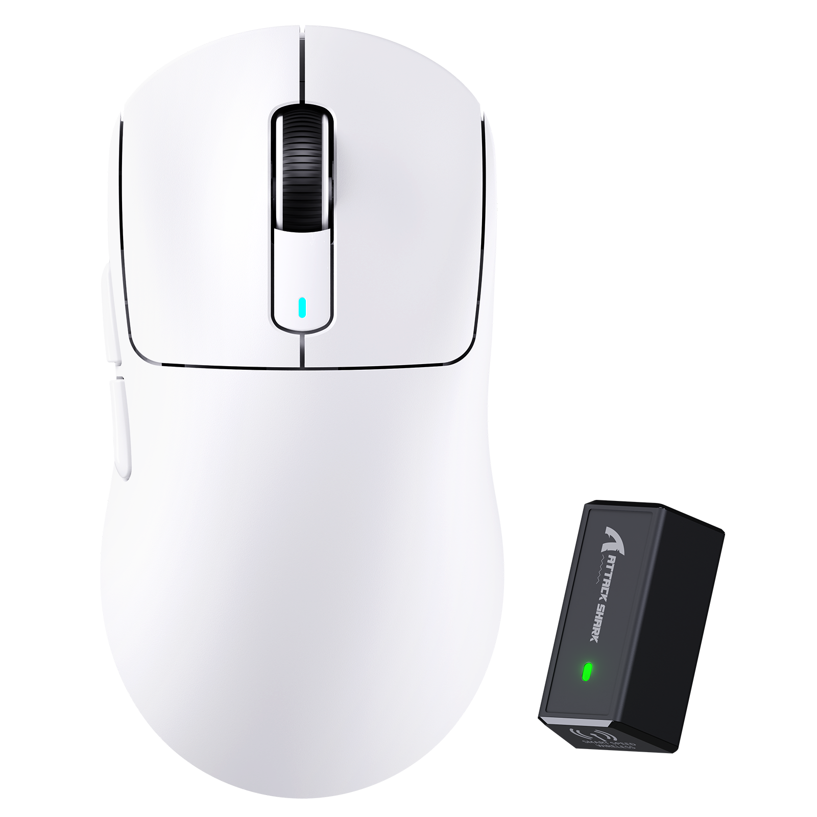 ATTACK SHARK X3PRO Mouse Gamer 8K com Três Modos