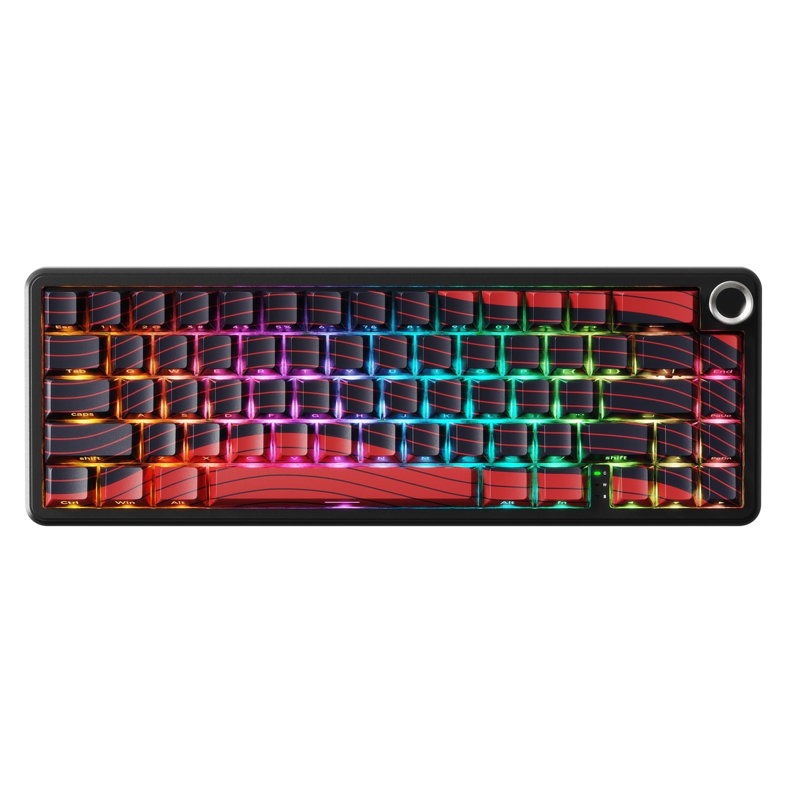 Teclado sem fio ATTACK SHARK X65PRO HE Rapid Trigger com switch magnético