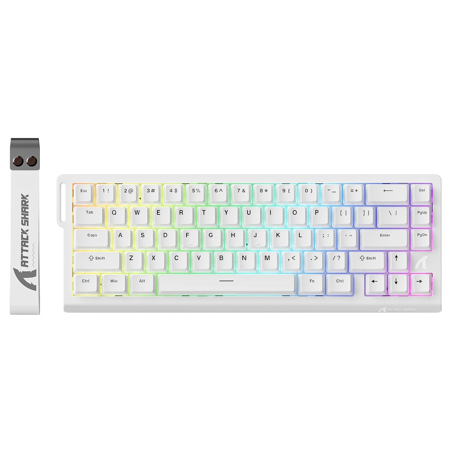 ATTACK SHARK X68 HE Teclado Rapid Trigger com Switch Magnético