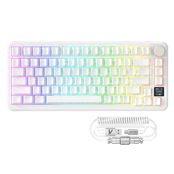 Contornos Brancos (com Cabo C01PRO) / Switch Blueberry (Linear)